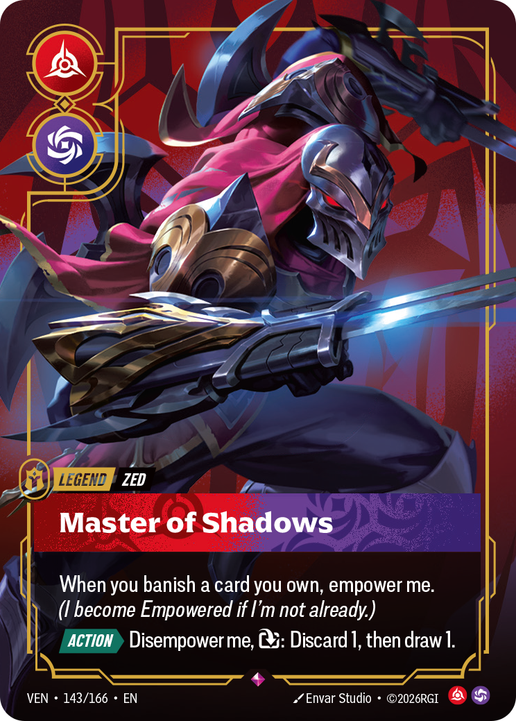 Master of Shadows – VEN-143/166 – Rare