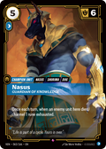 Nasus, Guardian of Knowledge – VEN-063/166 – Rare