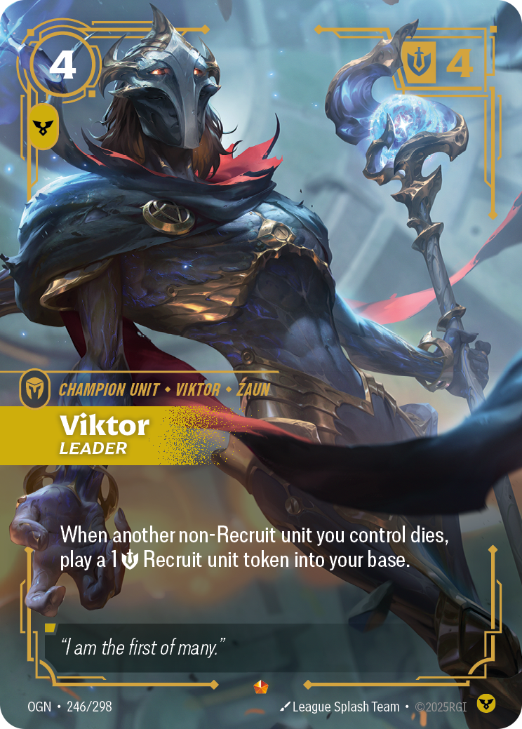 Viktor, Leader – OGN-246/298 – Epic
