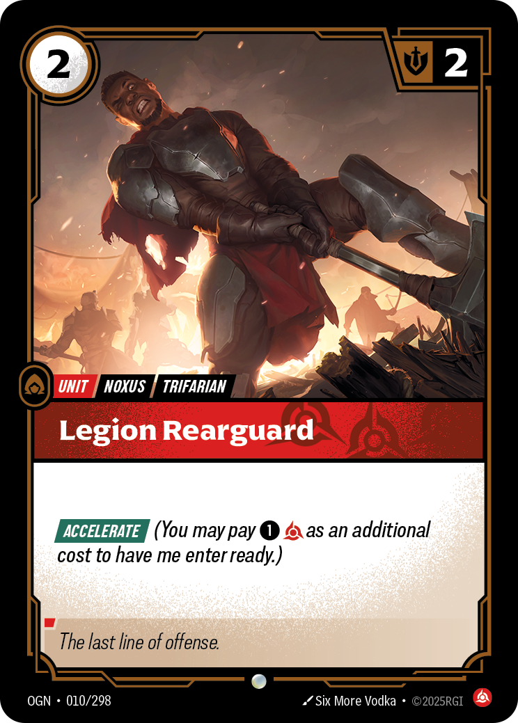 Legion Rearguard – OGN-010/298 – Common