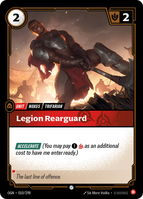Legion Rearguard – OGN-010/298 – Common