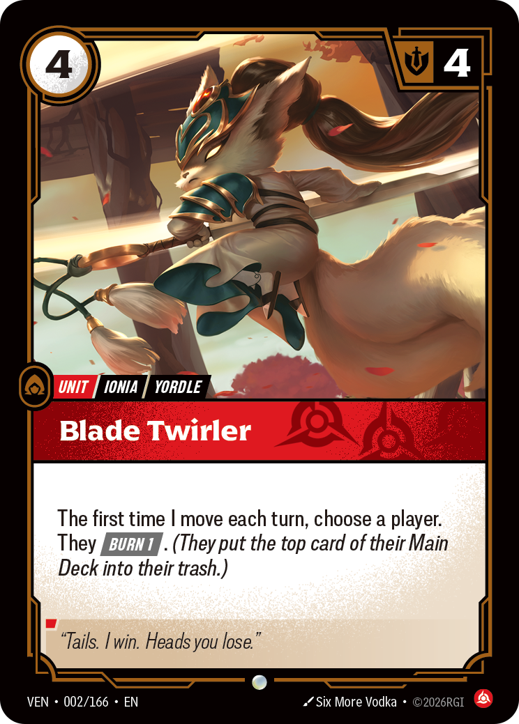 Blade Twirler – VEN-002/166 – Common