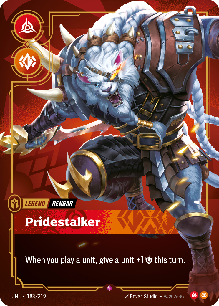 Pridestalker – UNL-183/219 – Rare