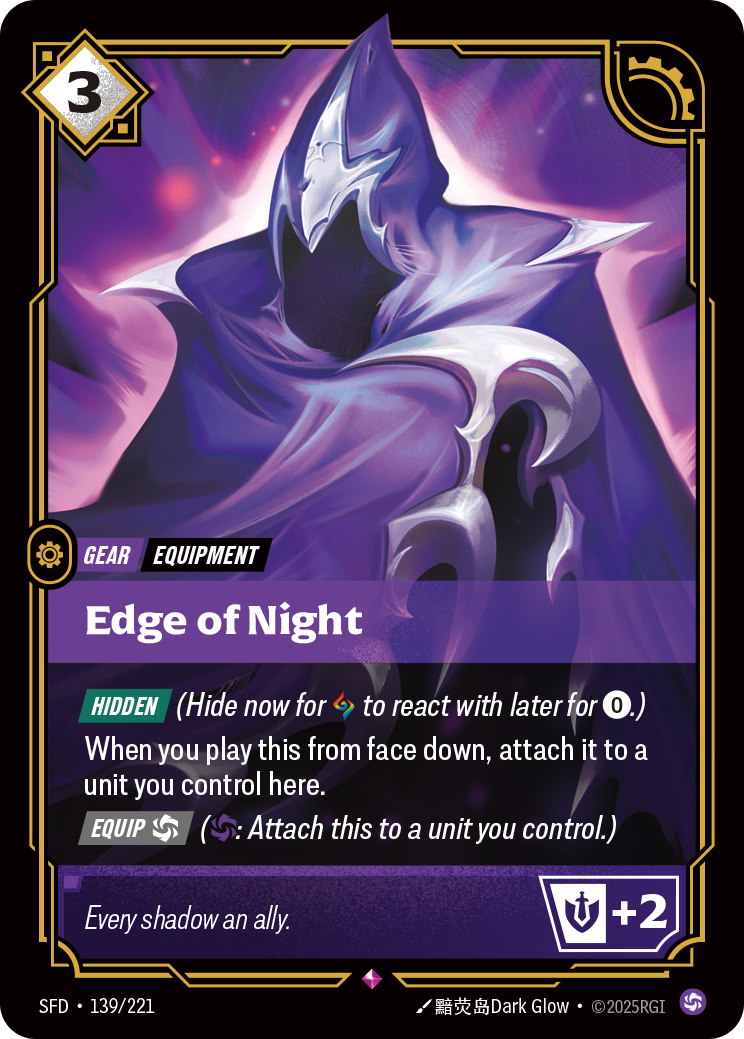 Edge of Night – SFD-139/221 – Rare