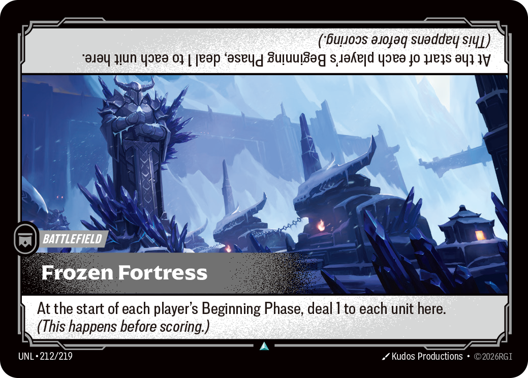 Frozen Fortress – UNL-212/219 – Uncommon