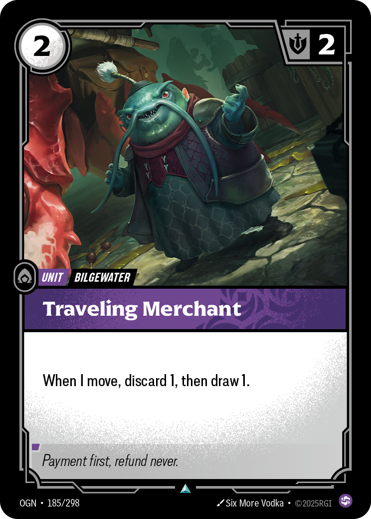 Traveling Merchant – OGN-185/298 – Uncommon