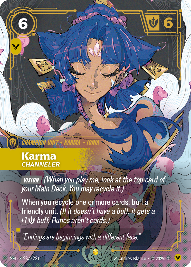 Karma, Channeler – SFD-237/221 – OVN