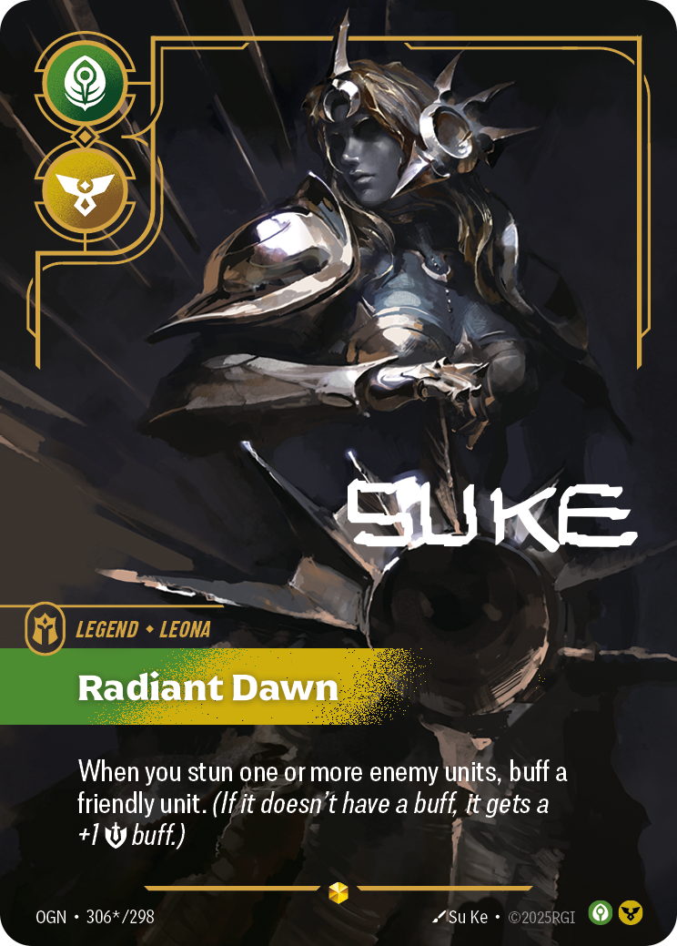 Radiant Dawn – OGN-306*/298 – OVN Signature