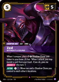 Zed, Without a Sound – VEN-112/166 – Rare