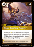 Masa, Crashing Thunder – VEN-120/166 – Common