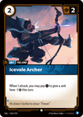 Icevale Archer – UNL-065/219 – Common