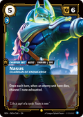 Nasus, Guardian of Knowledge – VEN-063a/166 – Rare