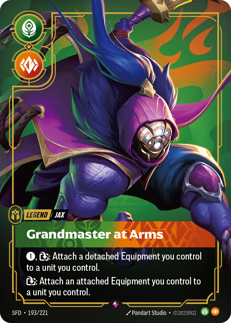 Grandmaster at Arms – SFD-193/221 – Rare