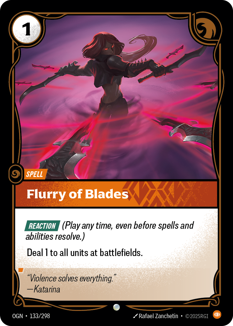 Flurry of Blades – OGN-133/298 – Common