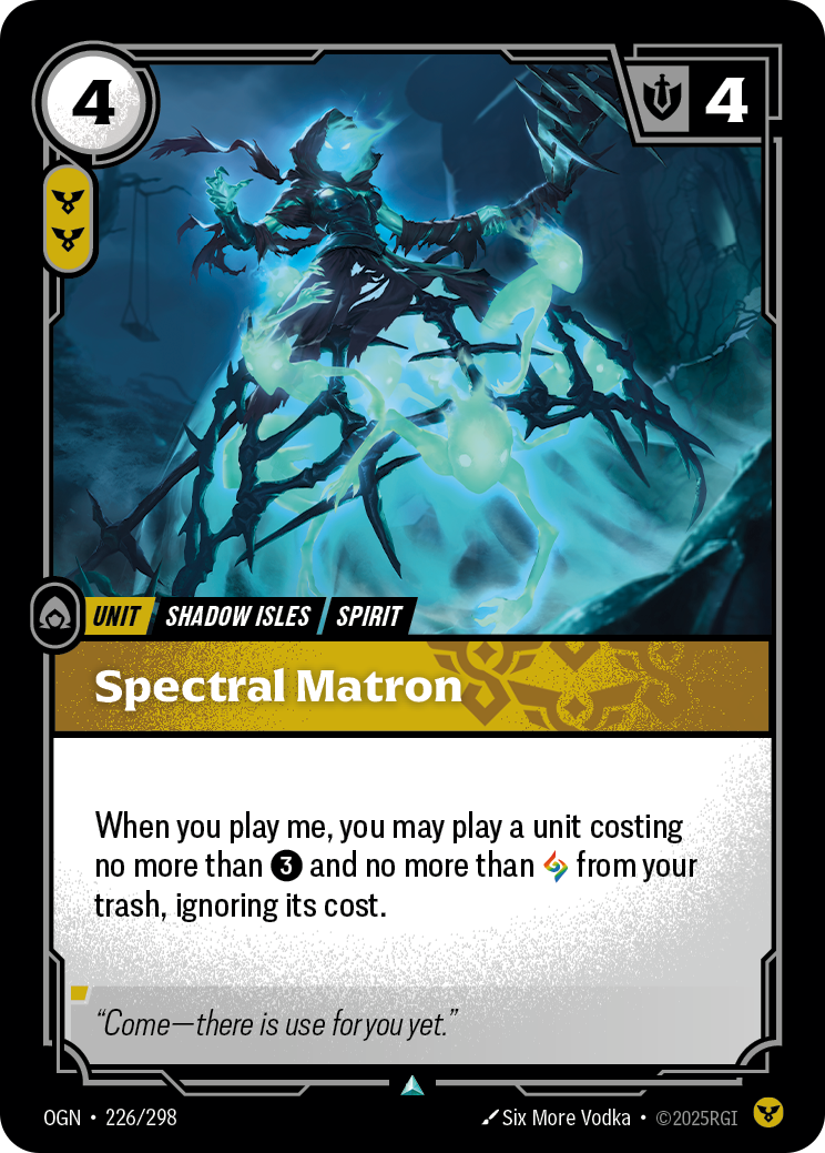 Spectral Matron – OGN-226/298 – Uncommon