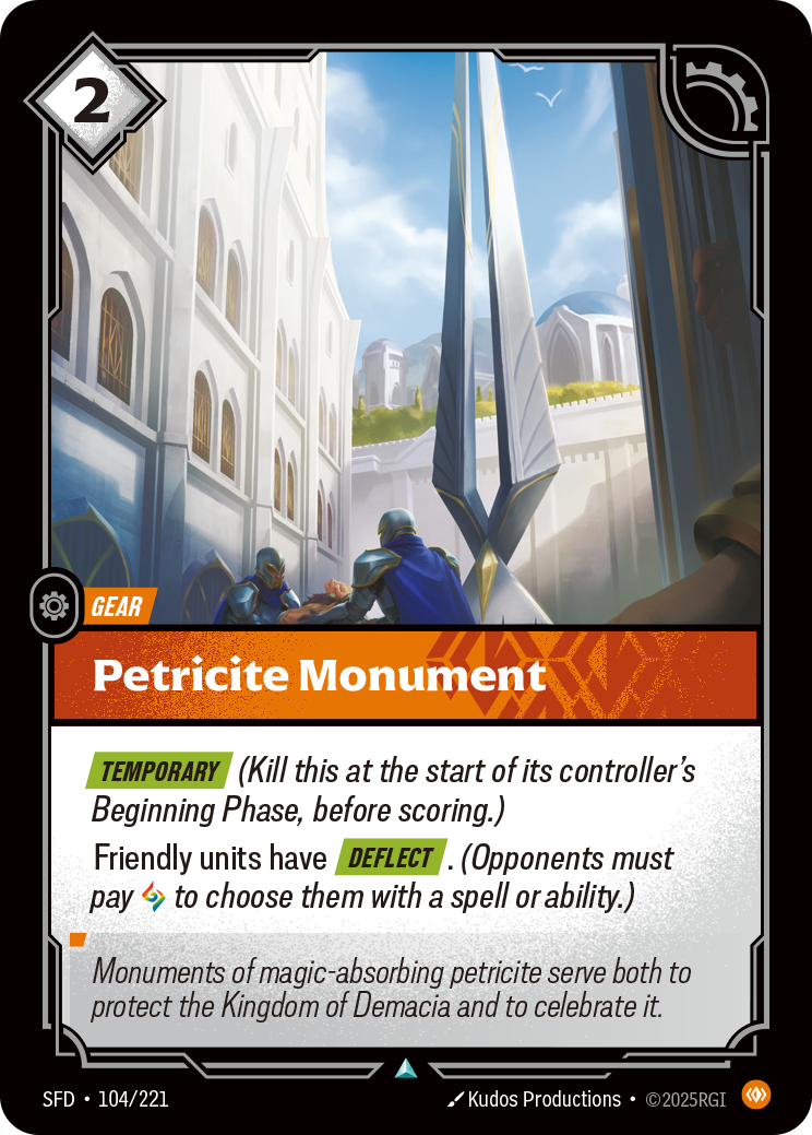 Petricite Monument – SFD-104/221 – Uncommon