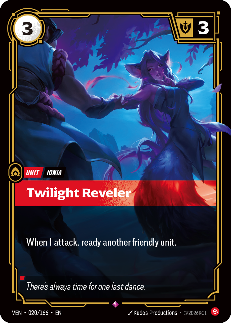 Twilight Reveler – VEN-020/166 – Rare