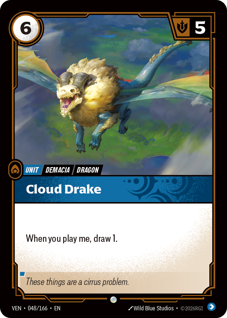 Cloud Drake – VEN-048/166 – Common