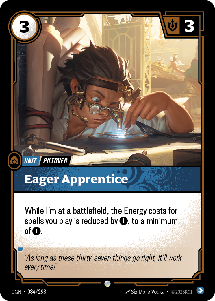 Eager Apprentice – OGN-084/298 – Common