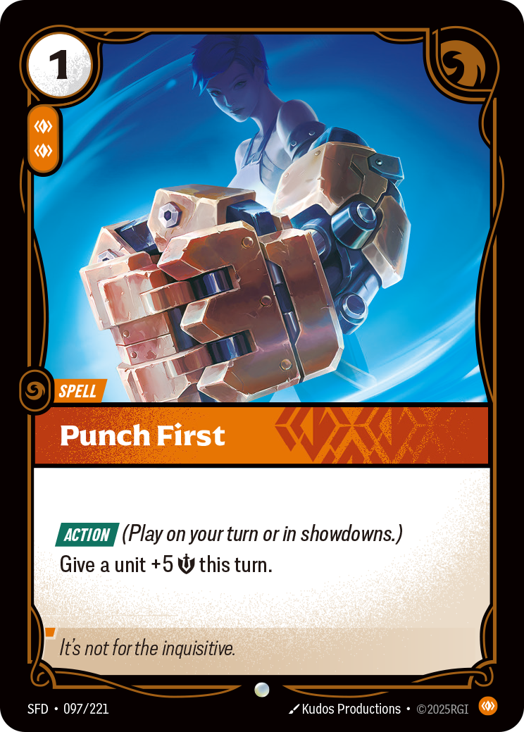 Punch First – SFD-097/221 – Common