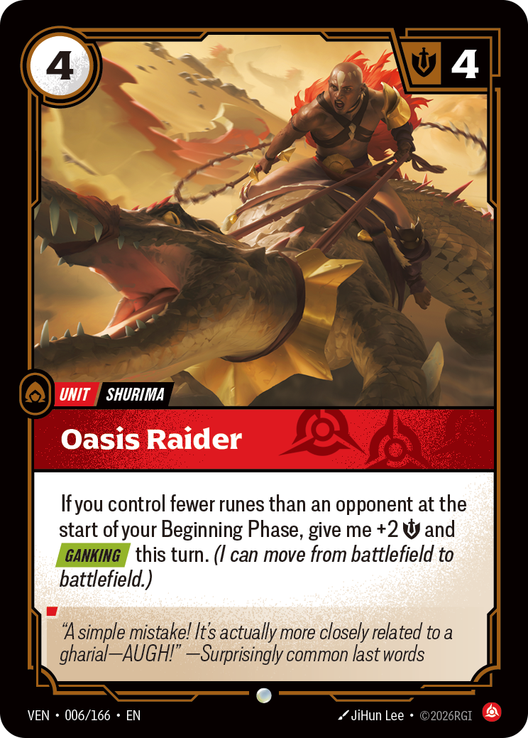 Oasis Raider – VEN-006/166 – Common