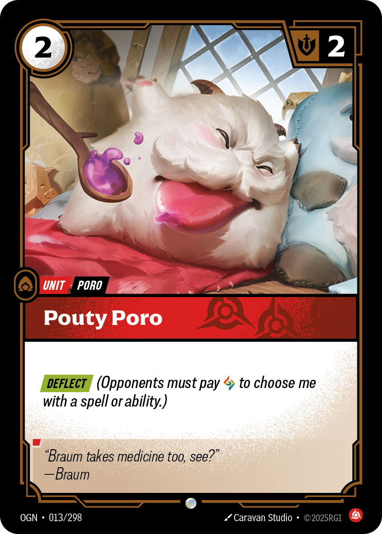 Pouty Poro – OGN-013/298 – Common