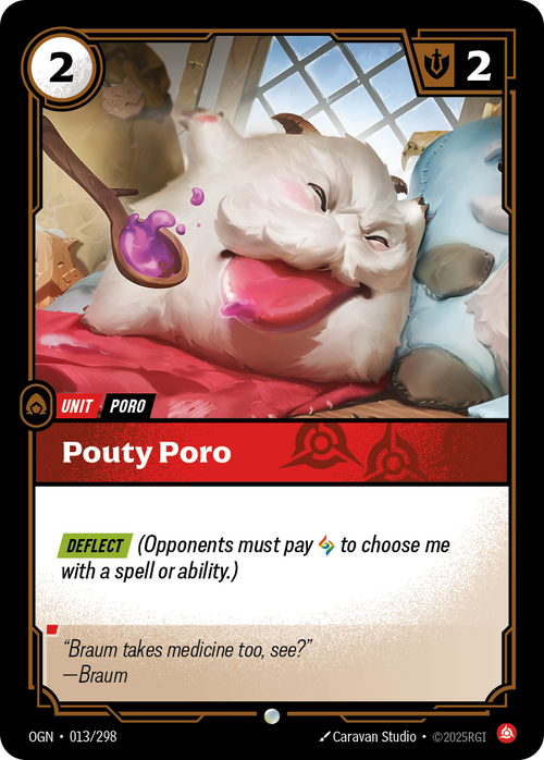 Pouty Poro – OGN-013/298 – Common