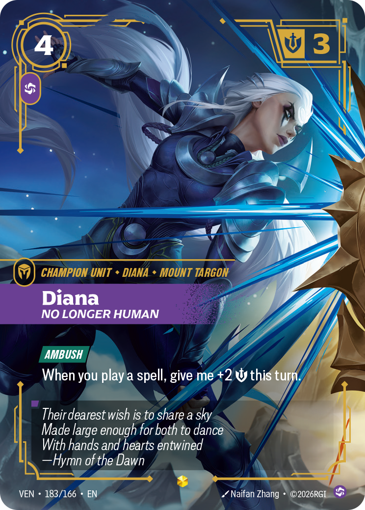 Diana, No Longer Human – VEN-183/166 – OVN