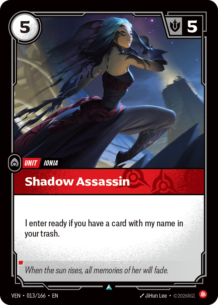 Shadow Assassin – VEN-013/166 – Uncommon