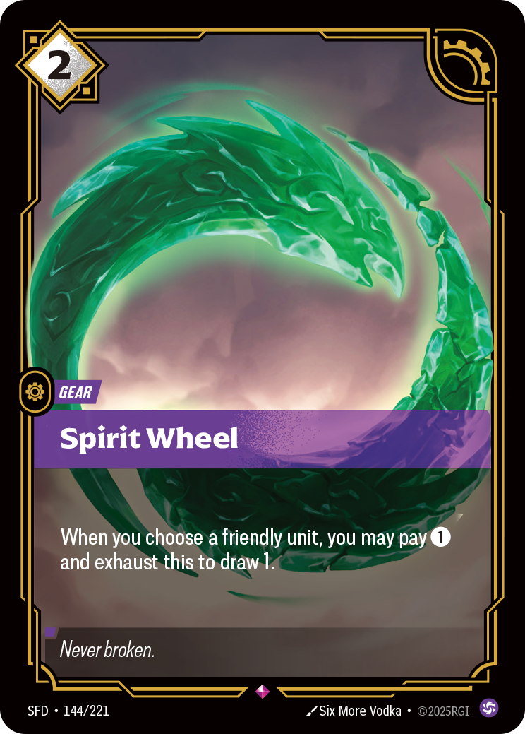 Spirit Wheel – SFD-144/221 – Rare