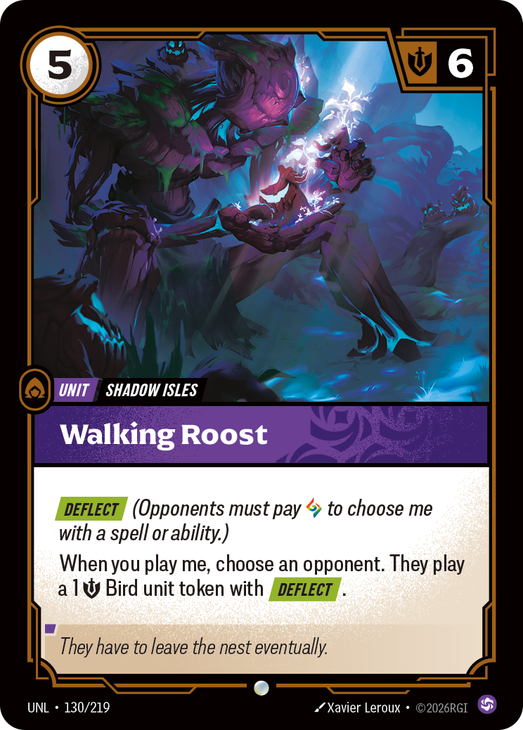 Walking Roost – UNL-130/219 – Common