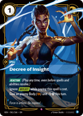 Decree of Insight – VEN-061/166 – Rare