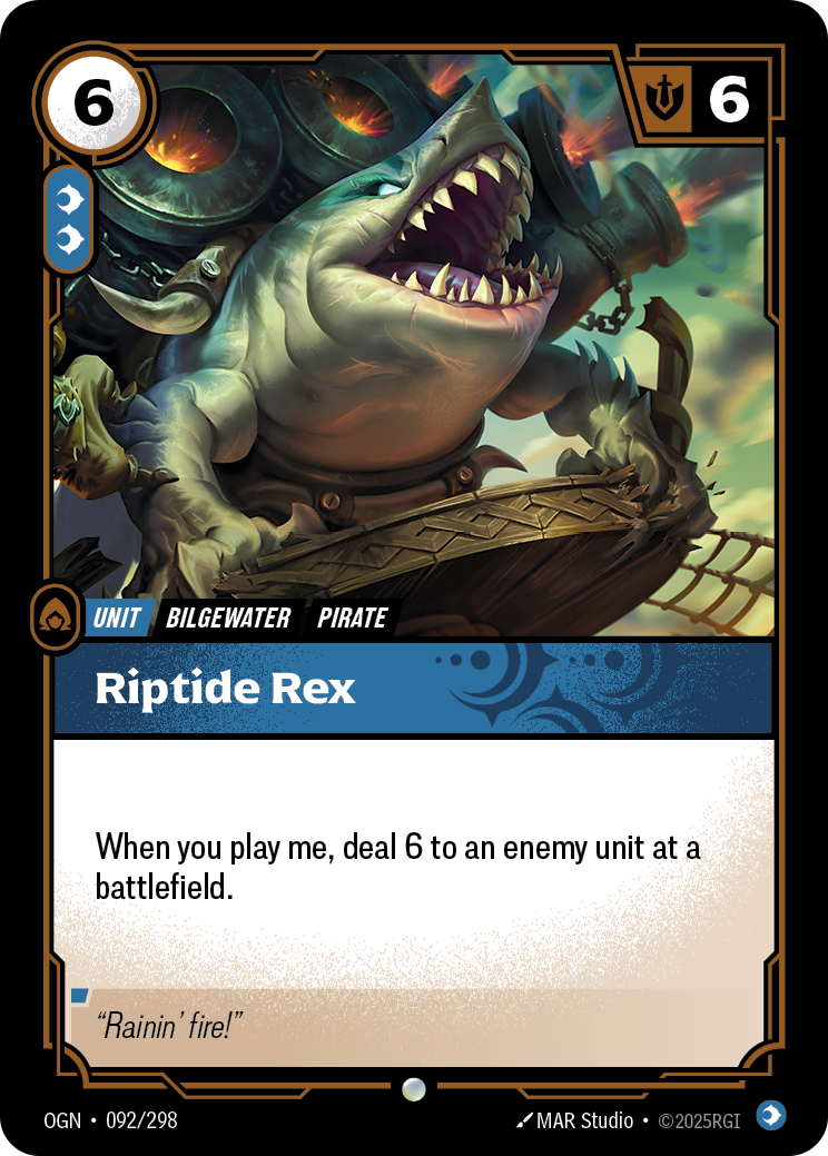Riptide Rex – OGN-092/298 – Common