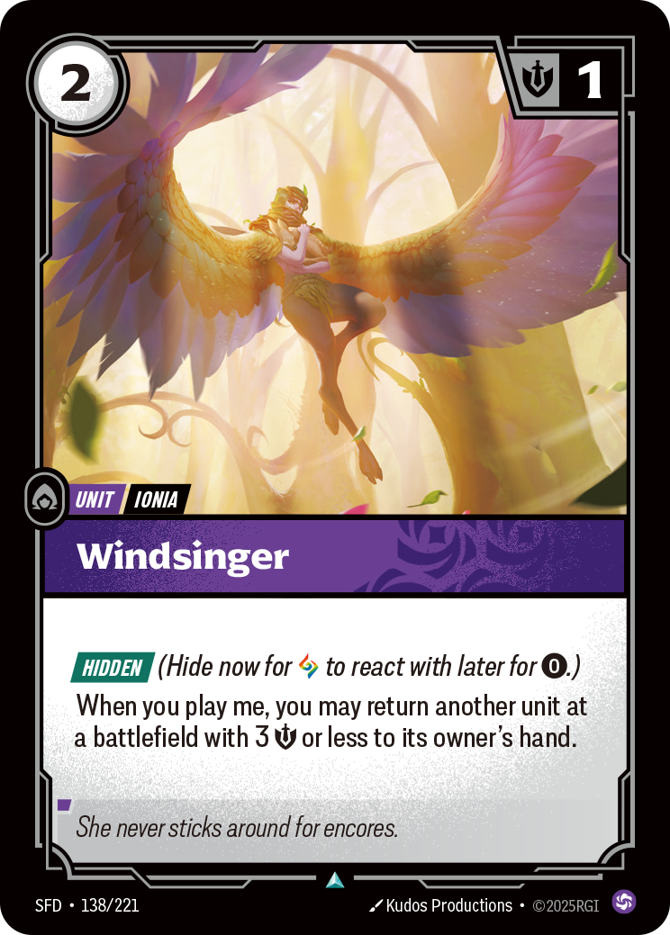 Windsinger – SFD-138/221 – Uncommon