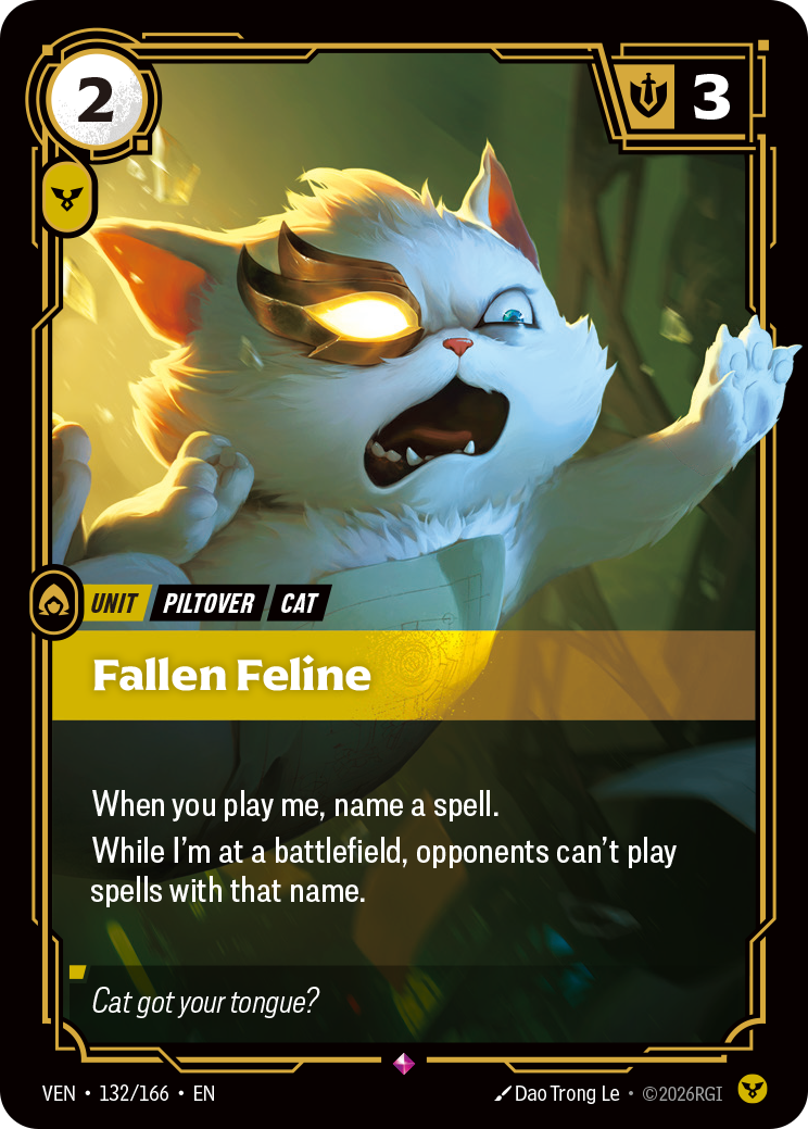 Fallen Feline – VEN-132/166 – Rare