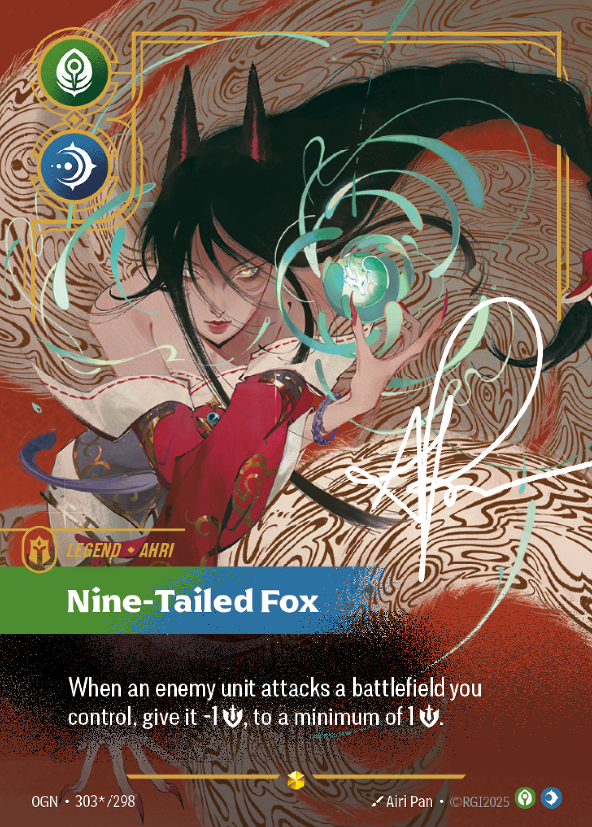 Nine-Tailed Fox – OGN-303*/298 – OVN Signature