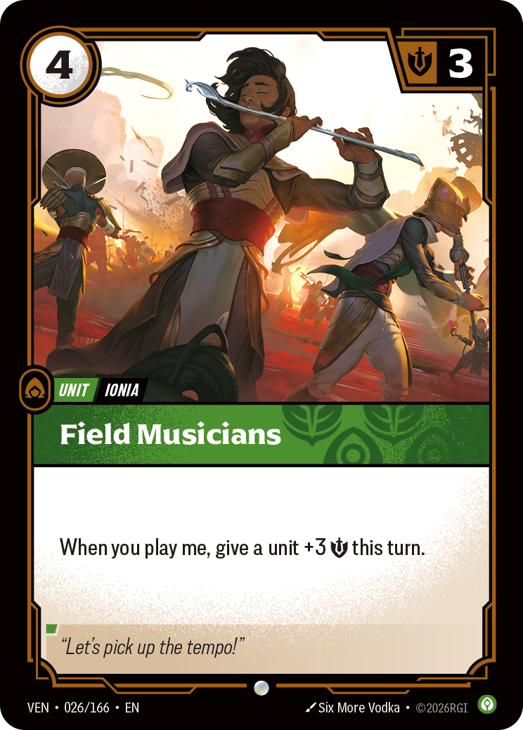 Field Musicians – VEN-026/166 – Common