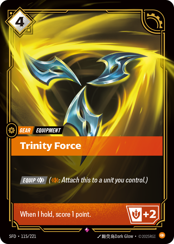 Trinity Force – SFD-115/221 – Rare