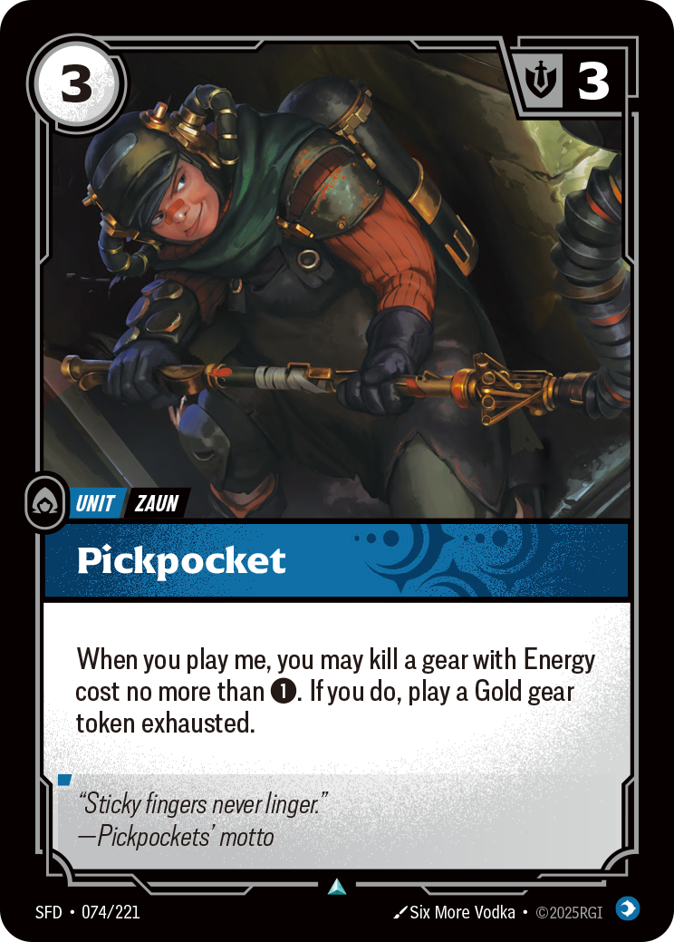Pickpocket – SFD-074/221 – Uncommon