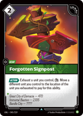 Forgotten Signpost – UNL-045/219 – Uncommon