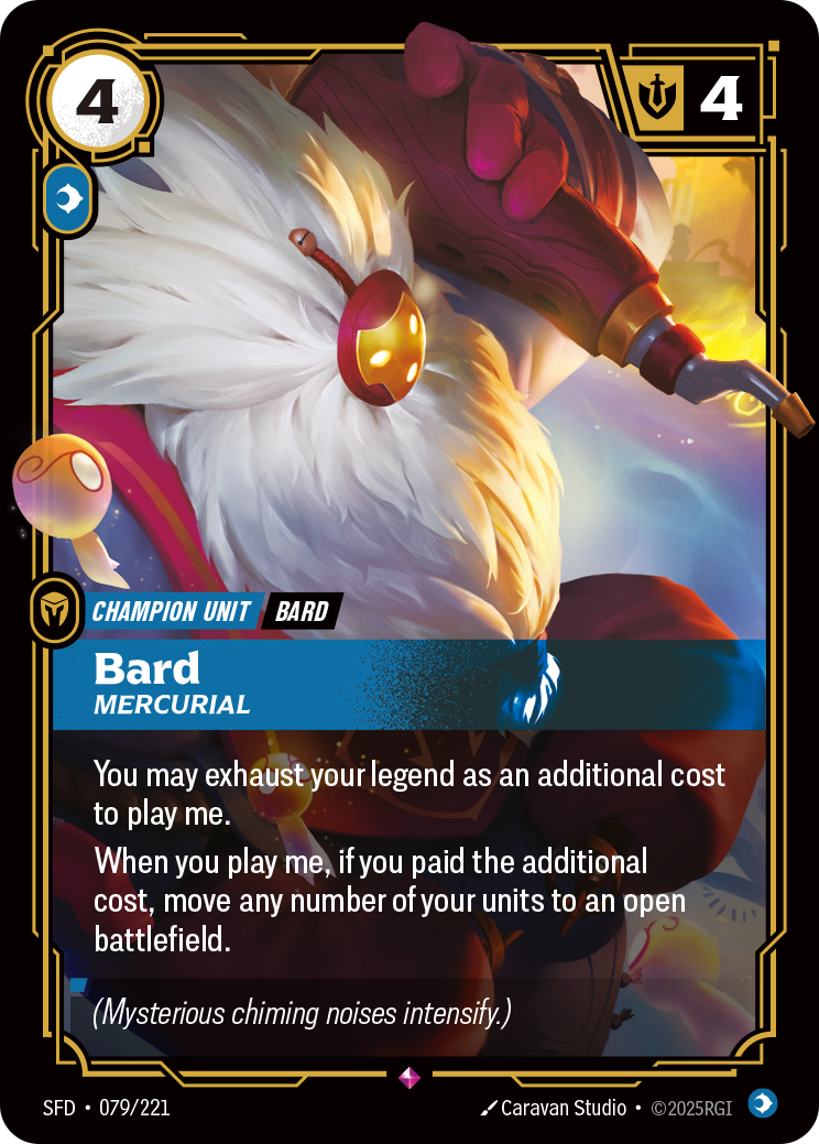 Bard, Mercurial – SFD-079/221 – Rare