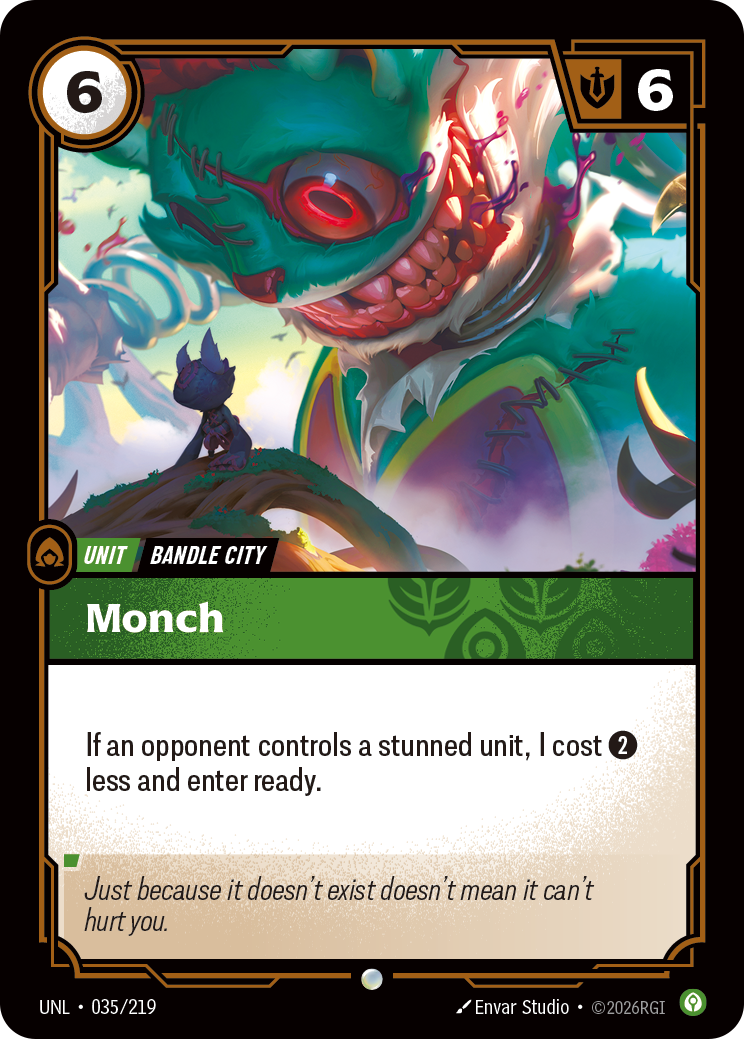 Monch – UNL-035/219 – Common