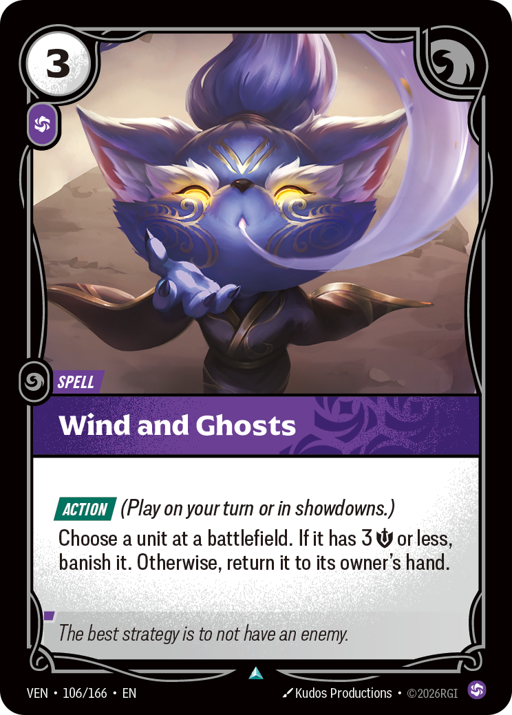 Wind and Ghosts – VEN-106/166 – Uncommon