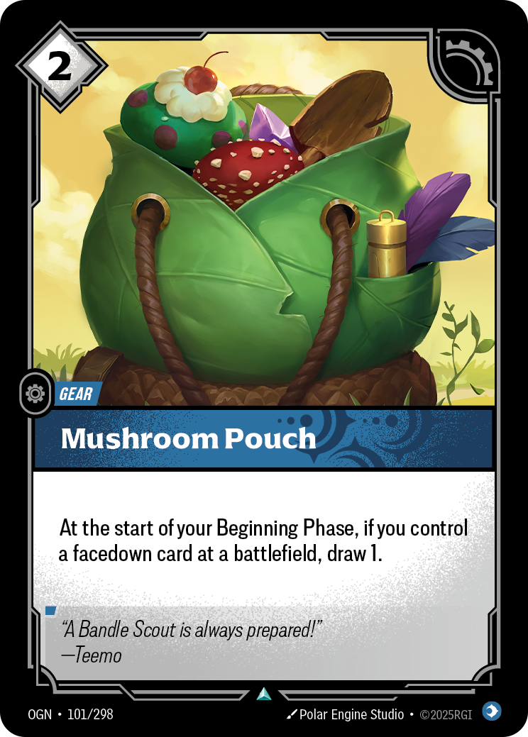 Mushroom Pouch – OGN-101/298 – Uncommon