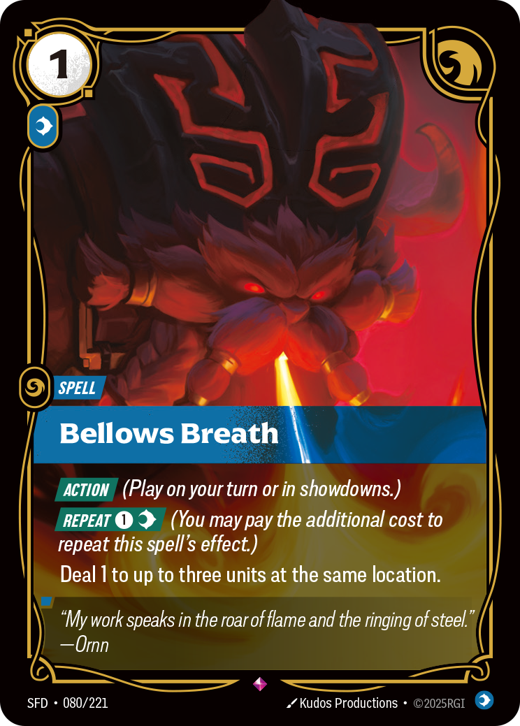 Bellows Breath – SFD-080/221 – Rare