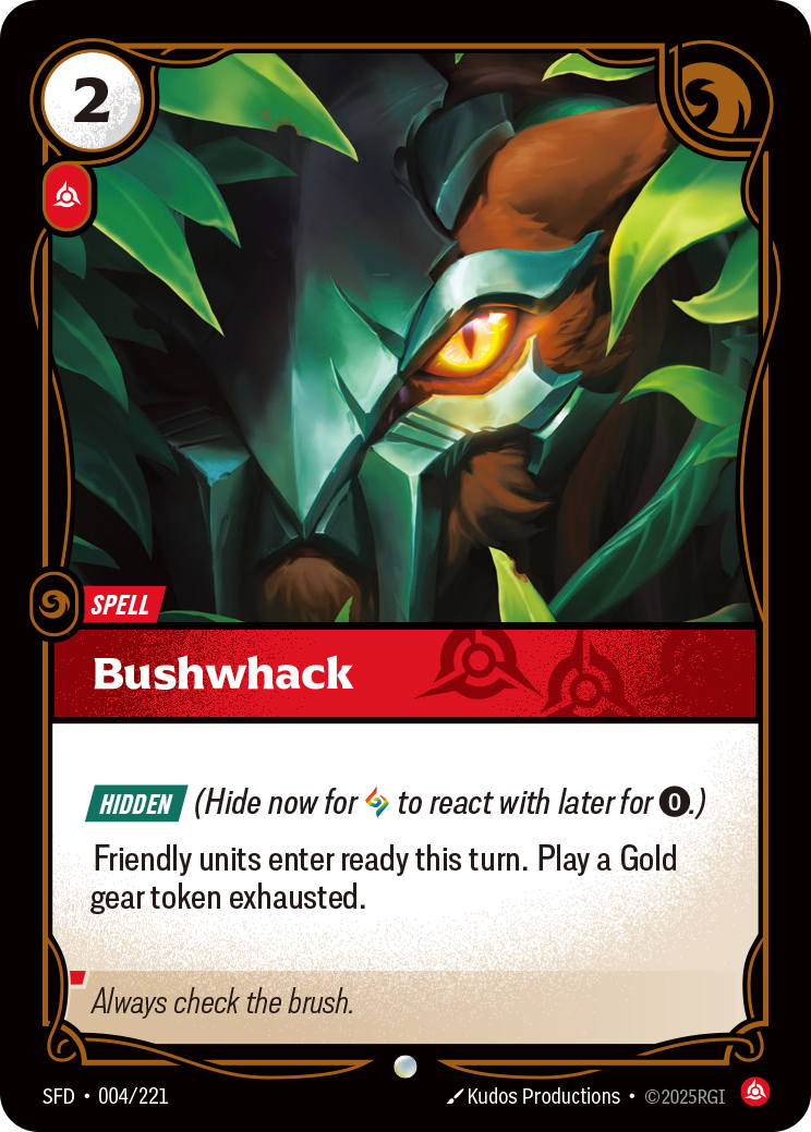 Bushwhack – SFD-004/221 – Common