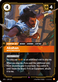 Akshan, Mischievous – SFD-109/221 – Rare