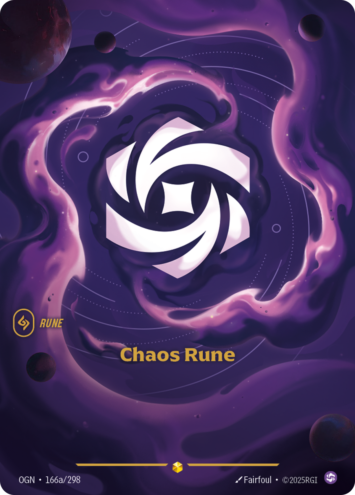 Chaos Rune – OGN-166a/298 – Showcase