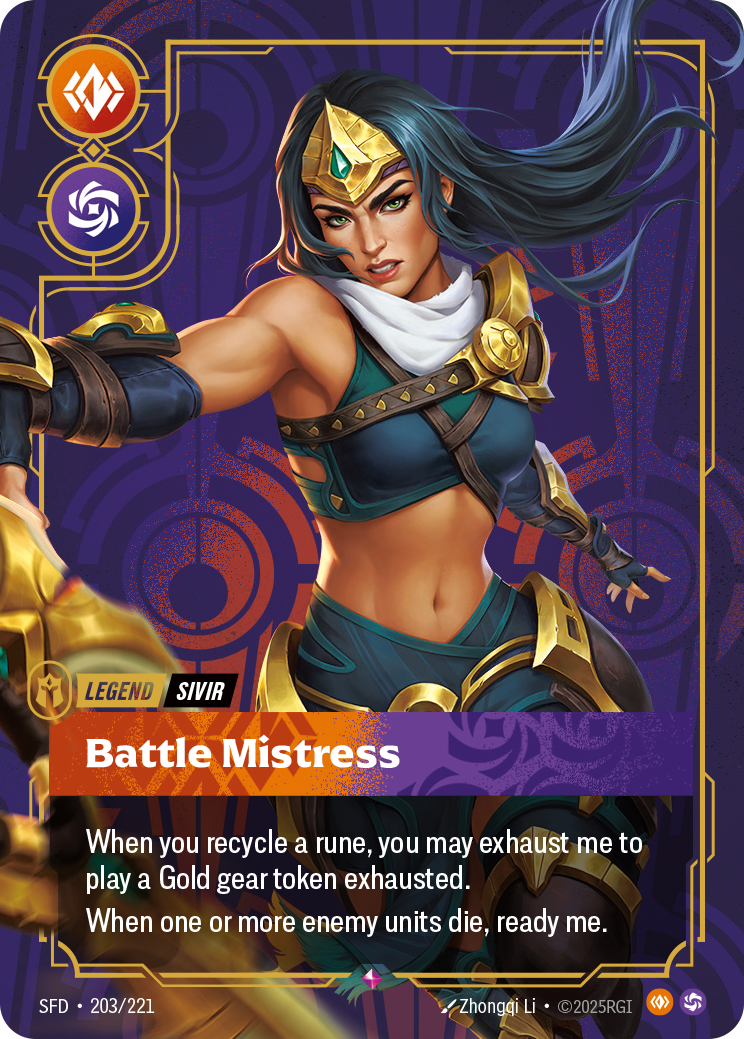 Battle Mistress – SFD-203/221 – Rare